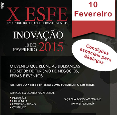 Read more about the article X  ESFE Encontro do setor de feiras e eventos